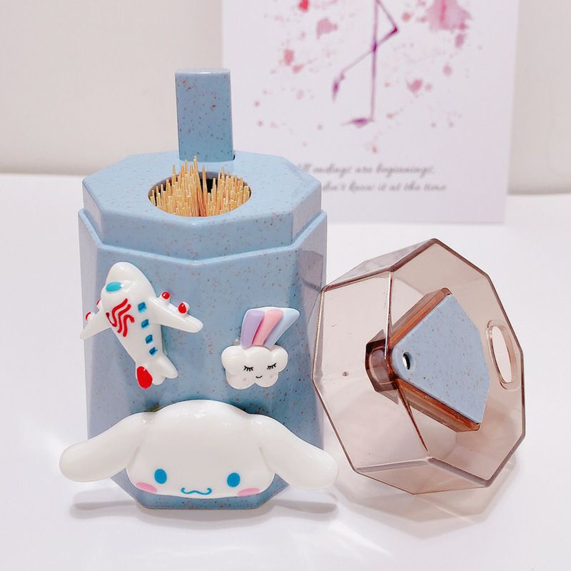 Hộp Tăm Xỉa Răng Nhiều Nhân Vật Hoạt Hình Đa Dạng