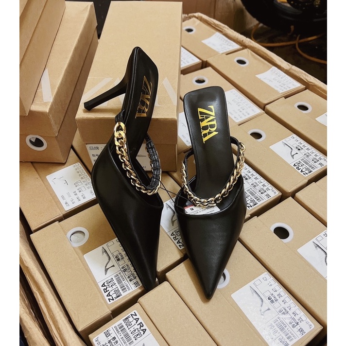 Sục cao gót ZR quai xích cao 7cm