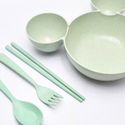 SÉT BÁT TẬP ĂN DẶM MICKY CHO BÉ