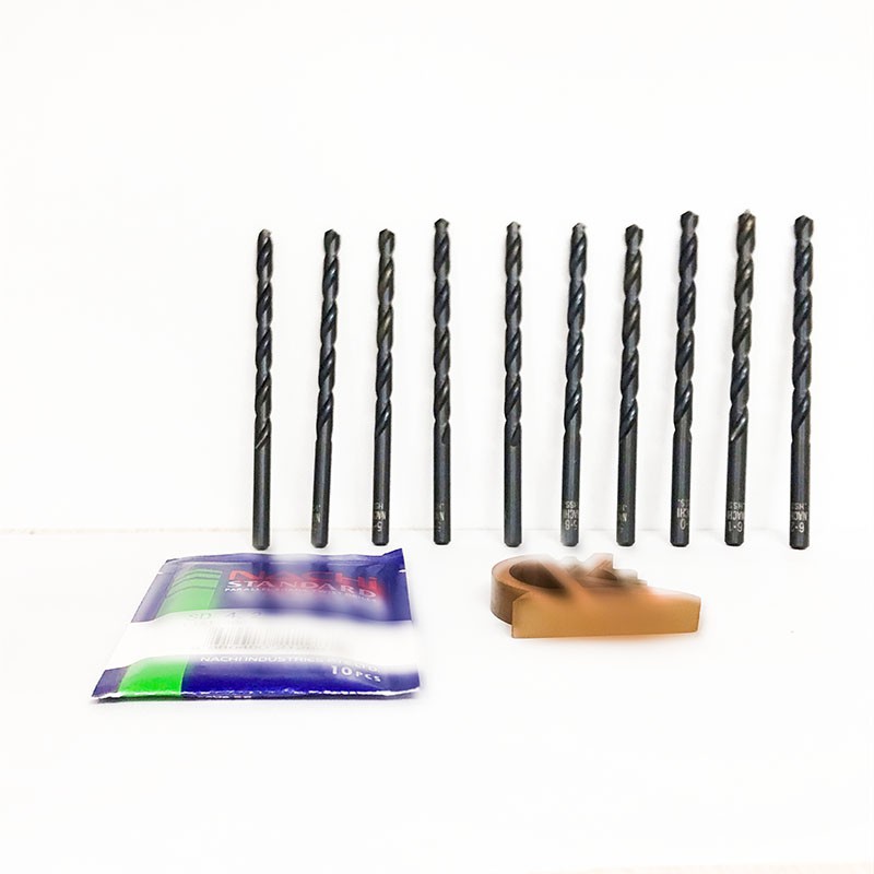 Mũi khoan thép gió Nachi L500 5.3-5.4-5.5-5.6-5.7-5.8-5.9-6.0-6.1-6.2