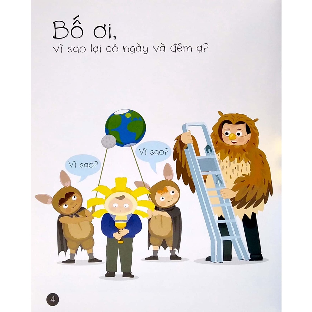 Sách Bi Bô Bé Hỏi? - Vì Sao Có Ngày Và Đêm?