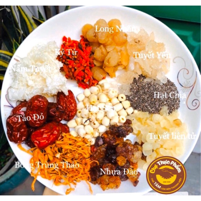 Set Trà Dưỡng Nhan Cao Cấp 10 Vị