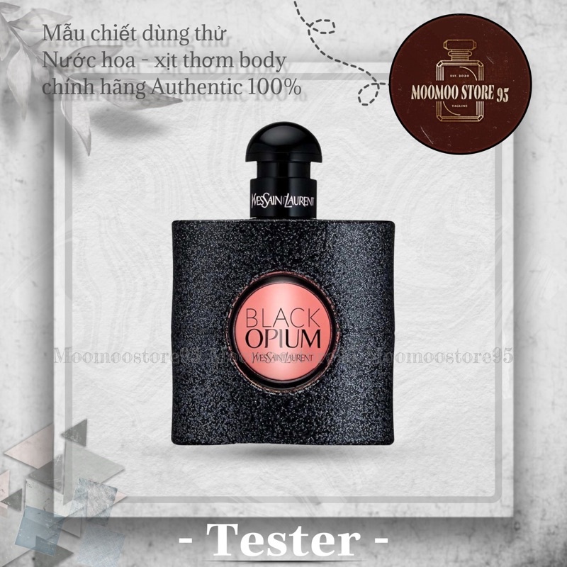 ❤️MOOMOO❤️ Nước hoa dùng thử YSL Black Opium EDP Tester 5ml/10ml | Thế Giới Skin Care