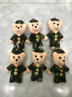 Móc khoá công an, bộ đội