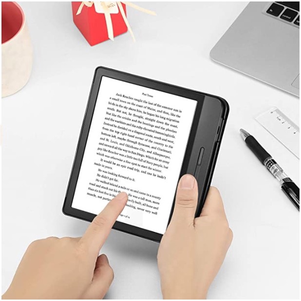 Bao Da Chính Hãng Fintie Cho Máy Đọc Sách Kobo Libra 2 - Phụ Kiện Đẹp Xaha