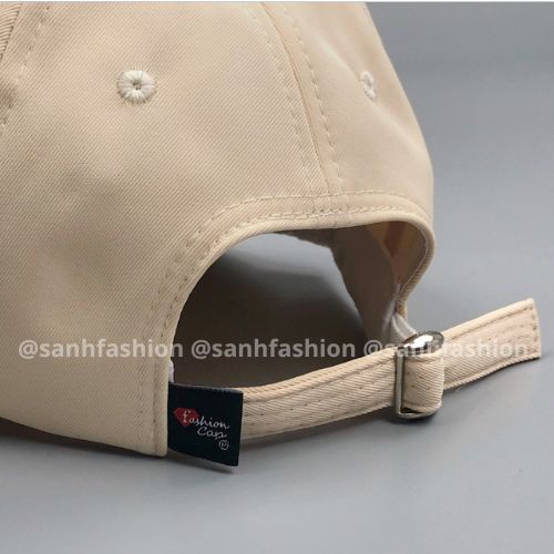 Mũ lưỡi trai thêu tem STAY REAL Nón kết chất kaki cao cấp thời trang form unisex nam nữ K65