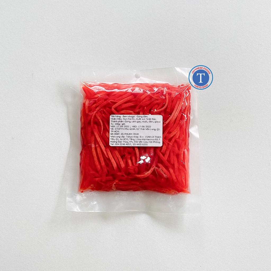 Gừng Tăm Beni Shogar 100Gr