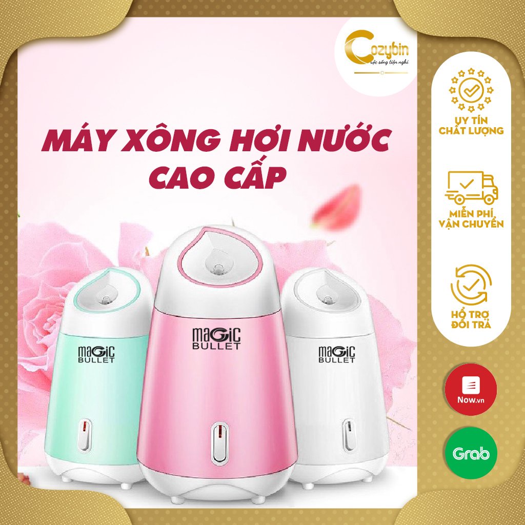 Máy Xông Hơi Mặt MAGIC CozyBin Máy Xông Mũi Họng Mini Dùng Được Hoa Quả Và Thảo Dược MXM01