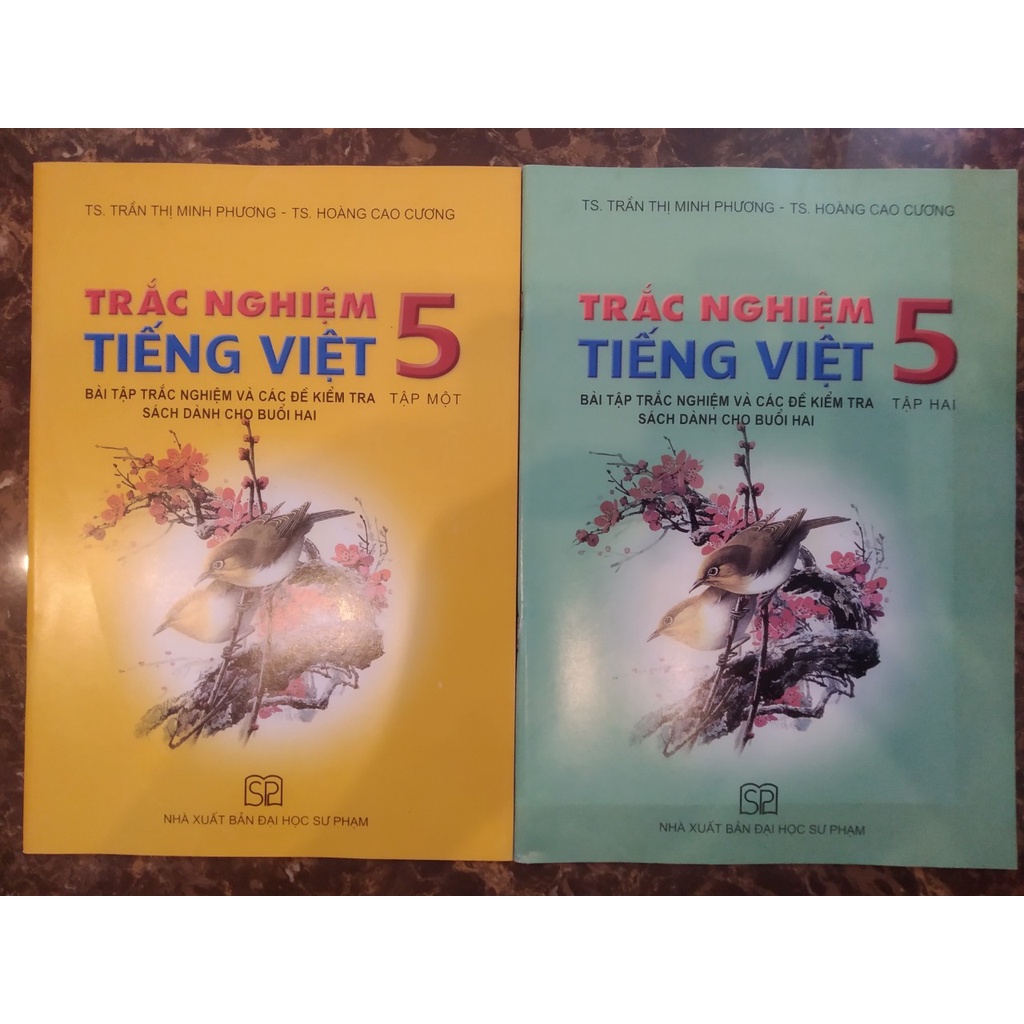 Sách - Combo Trắc Nghiệm Tiếng Việt 5 (2 Tập)