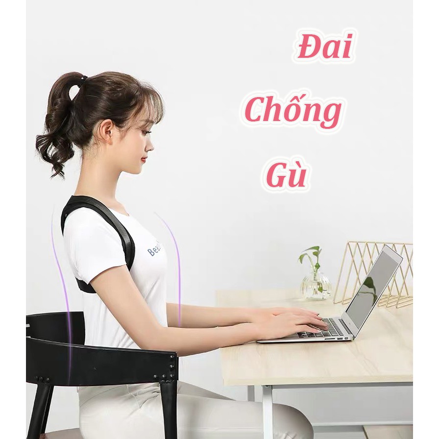 Đai Chống Gù Lưng Định Hình Chống Cong Vẹo Cột Sống Chỉ 2h Mỗi Ngày Cải Thiện Dáng Sau 3 Tuần LNT