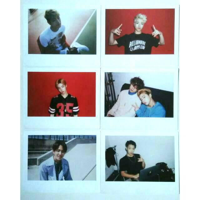 Polaroid Album Ca Sĩ Junhoe Hanbin Bobby Jinhwan Donghyuk Chanwoo