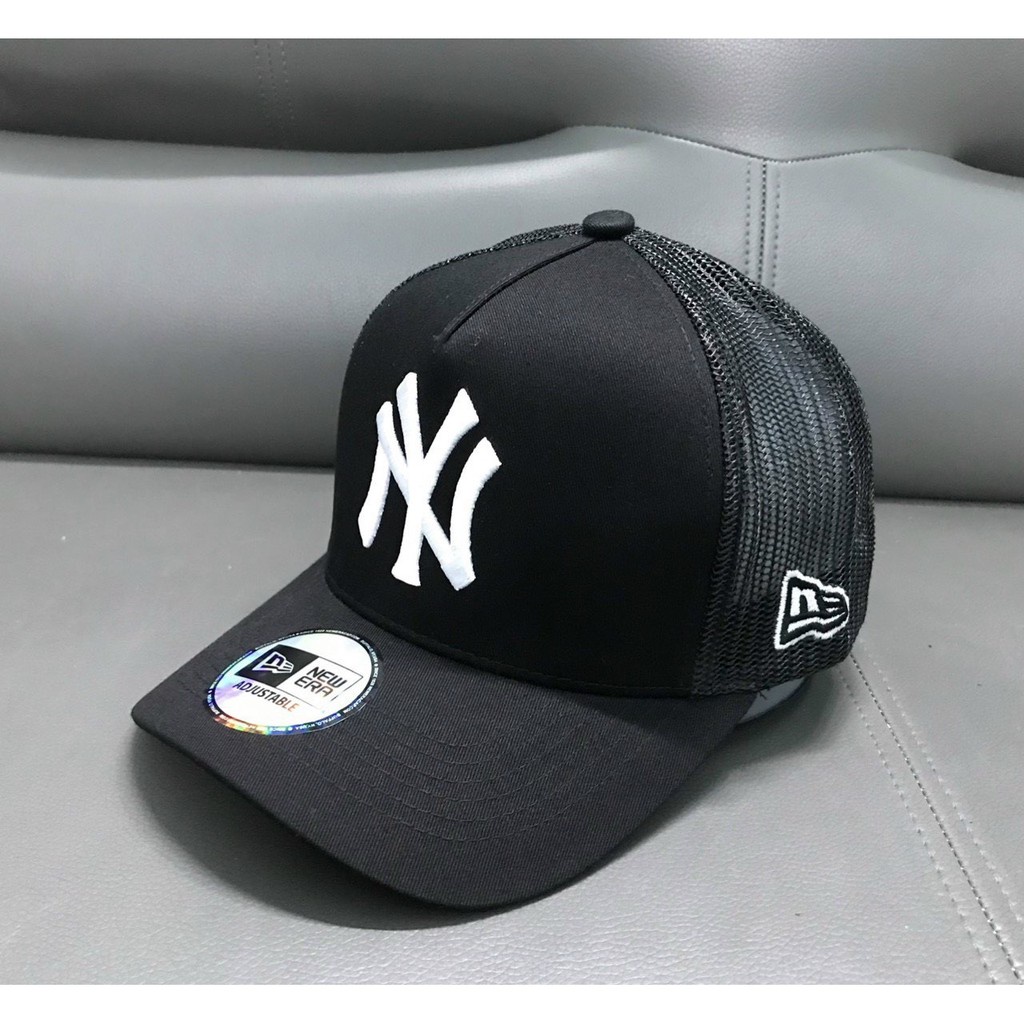 Mũ Nón Kết NY MLB Bóng Chày Nam Lưới, Cờ Bên Hông, Hàng Xuất Chất Lượng GH003