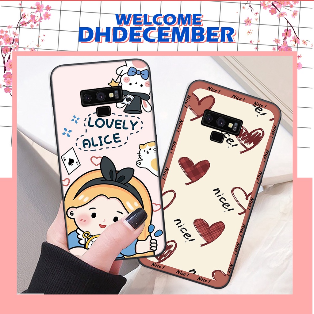 Ốp lưng Samsung  NOTE 9 in hình nice ,good luck happy ốp xinh viền dẻo đẹp chất