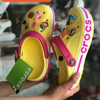 Dép sục đi mưa Baya logo cá sấu + 6 stick - [video]