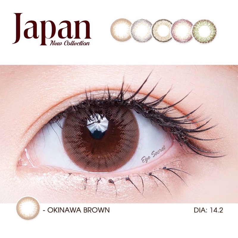 (8.7/14.2) Kính áp tròng màu 1 ngày cận 0&gt;6 HORIEN Eye Secret Okinawa, Tomita, Gonaya, Kyoto