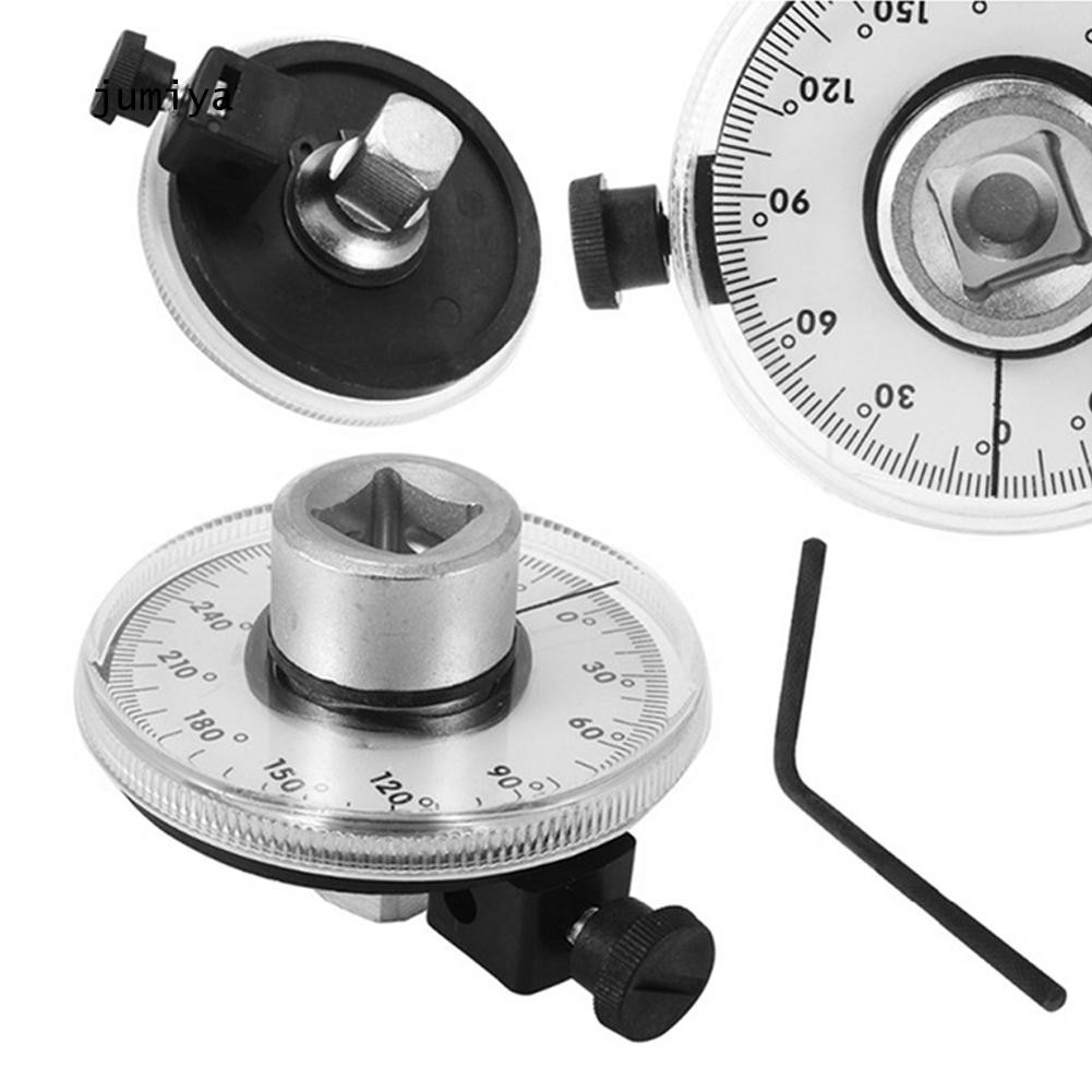 Đồng Hồ Đo Góc 1 / 2 Inch Có Thể Điều Chỉnh Chuyên Dụng Sửa Chữa Xe Hơi