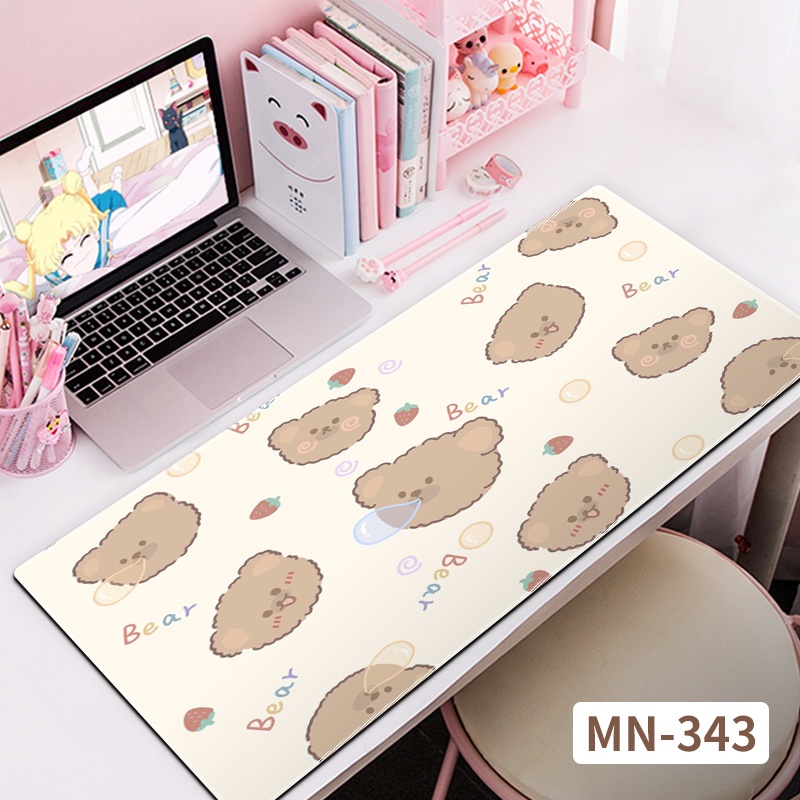 Miếng lót chuột làm bằng cao su dày cỡ lớn dễ thương