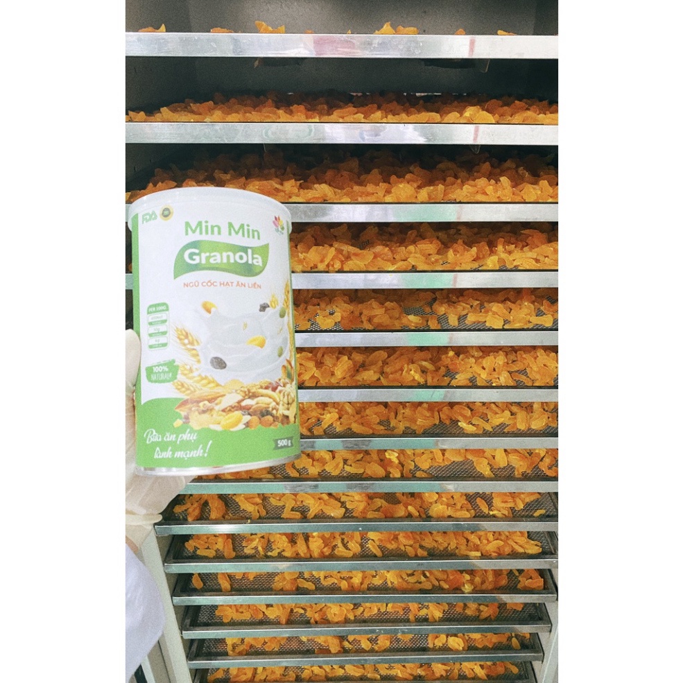 GRANOLA Min Min _ NGŨ CỐC NGUYÊN HẠT ĂN LIỀN CHUẨN ORGANIC