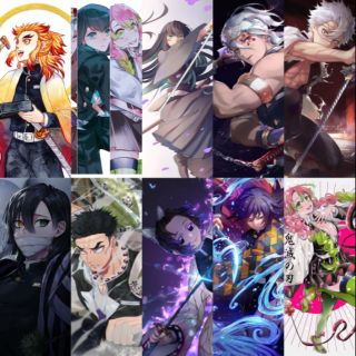 Ảnh A3 (Poster A3) kimetsu no Yaiba các trụ