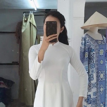 Áo Dài học sinh 2 tà và  4 tà, Áo Dài Truyền Thống May Sẵn