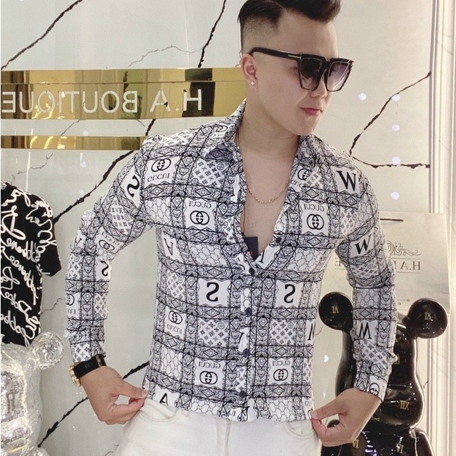 Sơ mi lụa trơn mịn không nhăn không phai không xù