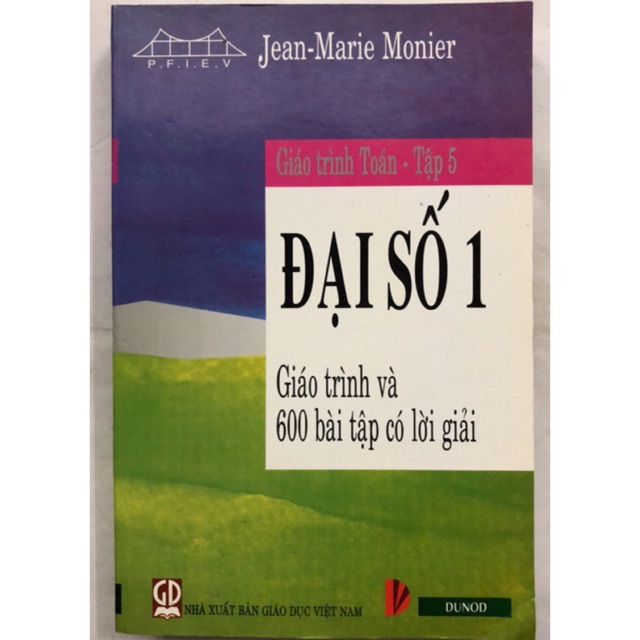 Sách - Giáo trình Toán Tập 5: Đại số 1
