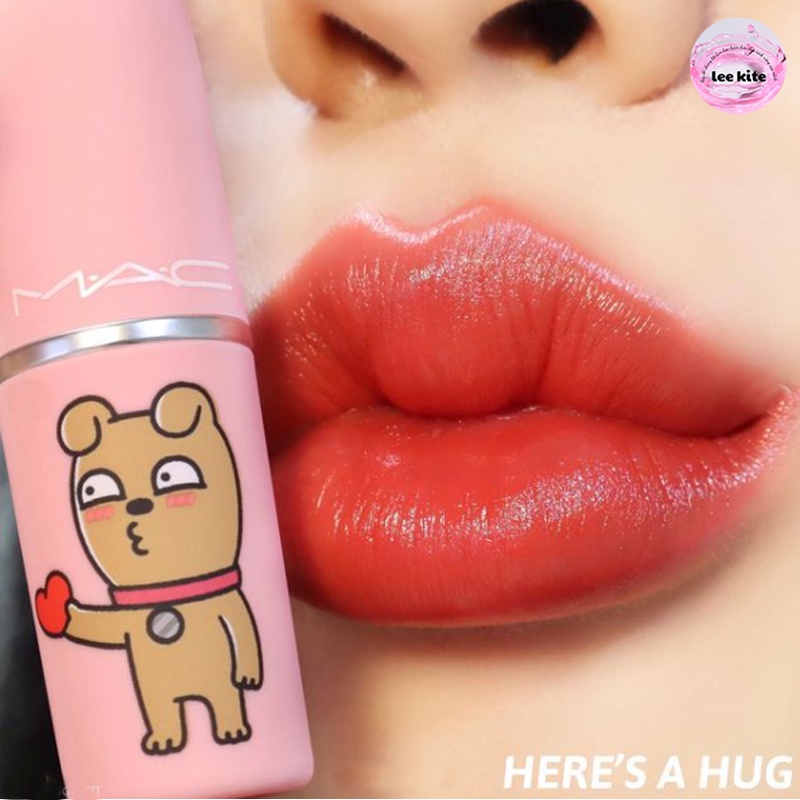 Son MAC KaKao Friends Chính Hãng, Phiên Bản Giới Hạn 2021 Vỏ Hồng Emotion Độc Đáo, Dễ Thương