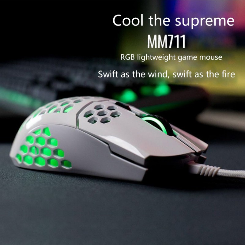 Chuột Gaming Mm711 16000 Dpi Pixart Pmw 3389