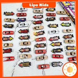 Set Bộ ô tô mini đồ chơi cầm tay cho bé