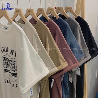 [P0224] Áo thun cotton mặt lông dày in chữ TERMINUS form rộng (Có sẵn/Ảnh Thật)