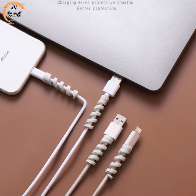 Vỏ Silicon Bọc Bảo Vệ Dây Cáp Dữ Liệu Chống Đứt