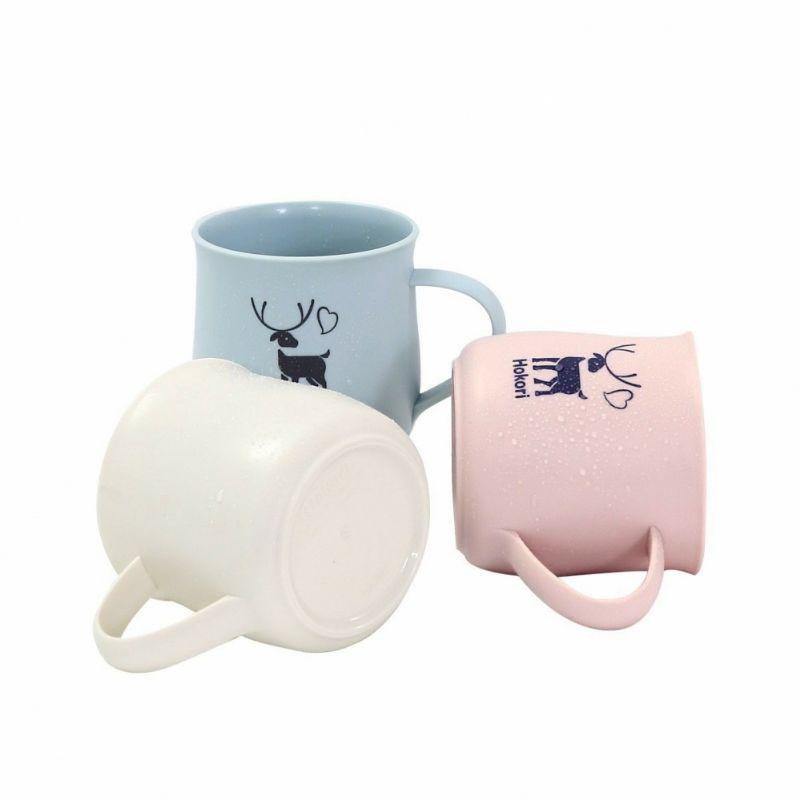 Cốc nhựa Hokori 350ml xinh xắn có quai cầm