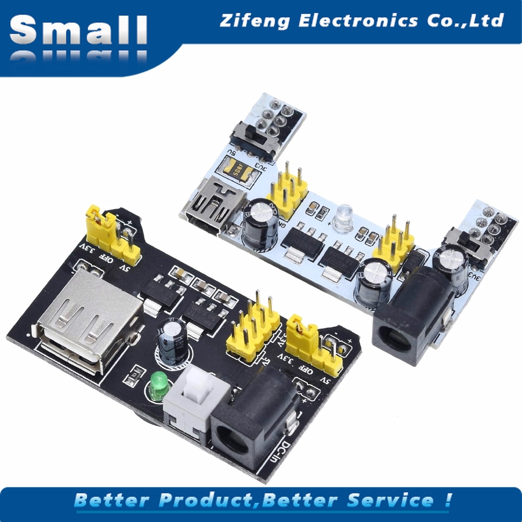 POWER POWER Bảng Mạch Cắm Điện Không Hàn Mb102 Cho Arduino Nano 3.3v 5v Mb102