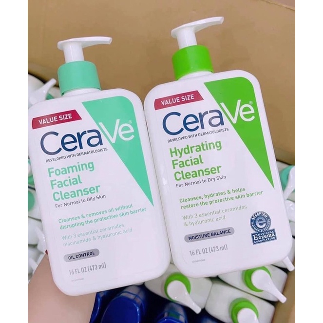 🦋Sữa rửa mặt Cerave foaming facial cleanser dành cho da thường, da dầu, da hỗn hợp | BigBuy360 - bigbuy360.vn