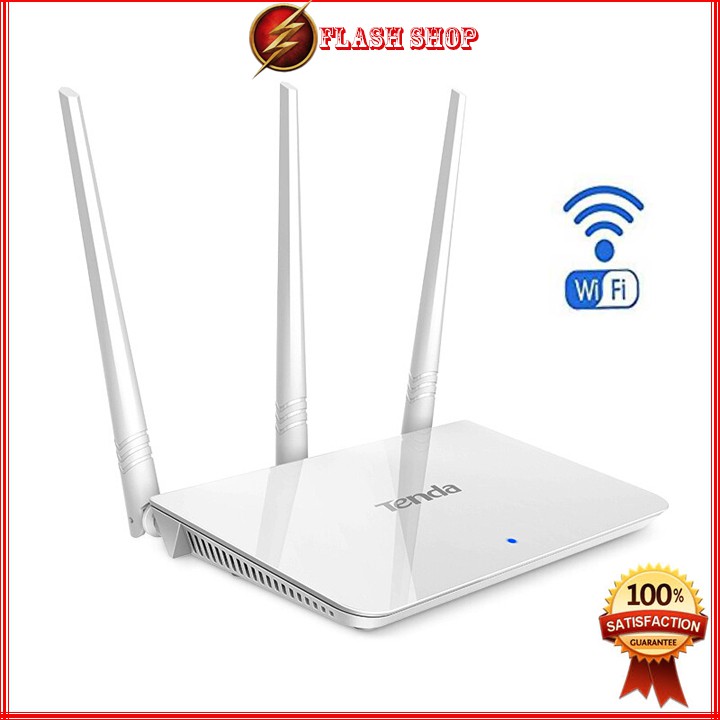 Bộ phát wifi Tenda cao cấp, bộ phát wifi chuẩn tốc 300Mps |  Modem wifi chính hãng Tenda F3 3 râu - BẢO HÀNH 12 tháng