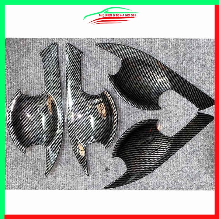 Ốp tay hõm Elantra 2016-2021 vân Carbon chống trầy bảo vệ cửa xe ô tô