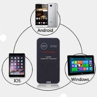 Bluetooth Laser Projection Virtual Keyboard For Smartphone PC Tablet Laptop