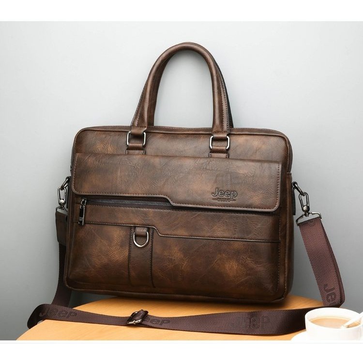 [Bảo hành 10 năm] HÀNG NHẬP Cặp da nam đi làm CDN62  ĐỰNG LAPTOP 14 INCH (Loại 1)