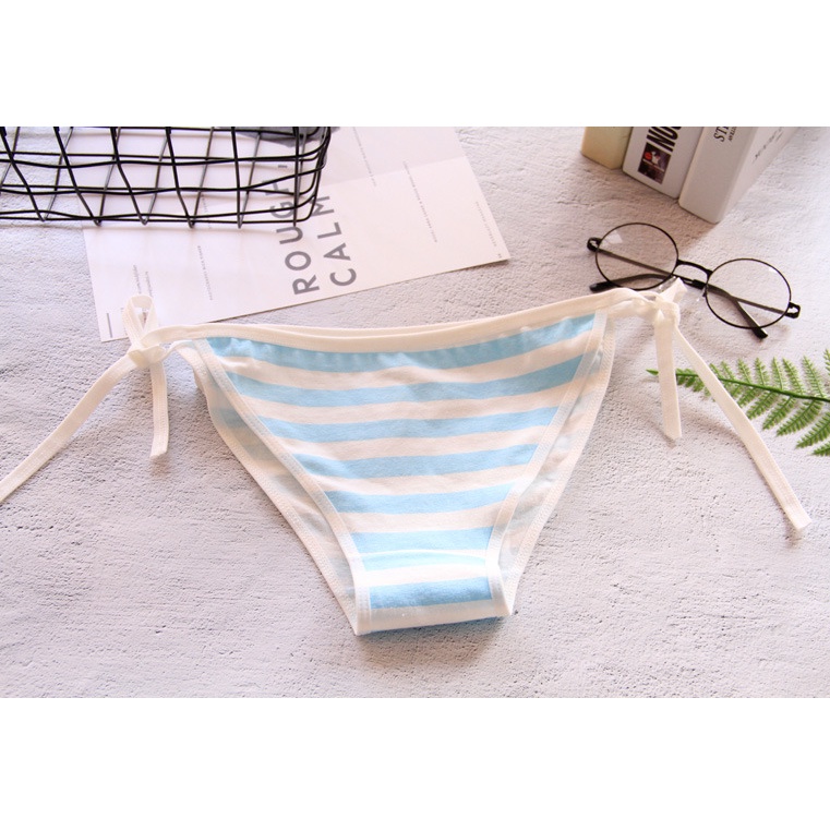 Quần lót nữ buộc dây kẻ sọc gợi cảm | BigBuy360 - bigbuy360.vn