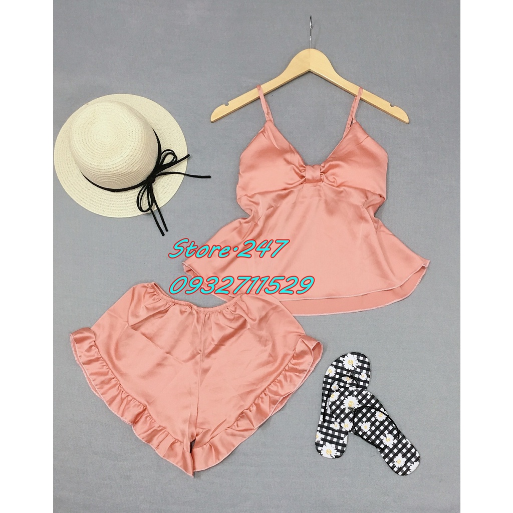 (45KG - 60KG) BỘ SATIN CÓ MÚT SIÊU DỄ THƯƠNG, SATIN MỊN MẶC MÁT ÍT NHĂN - HÀNG NHÀ MAY BAO ĐẸP