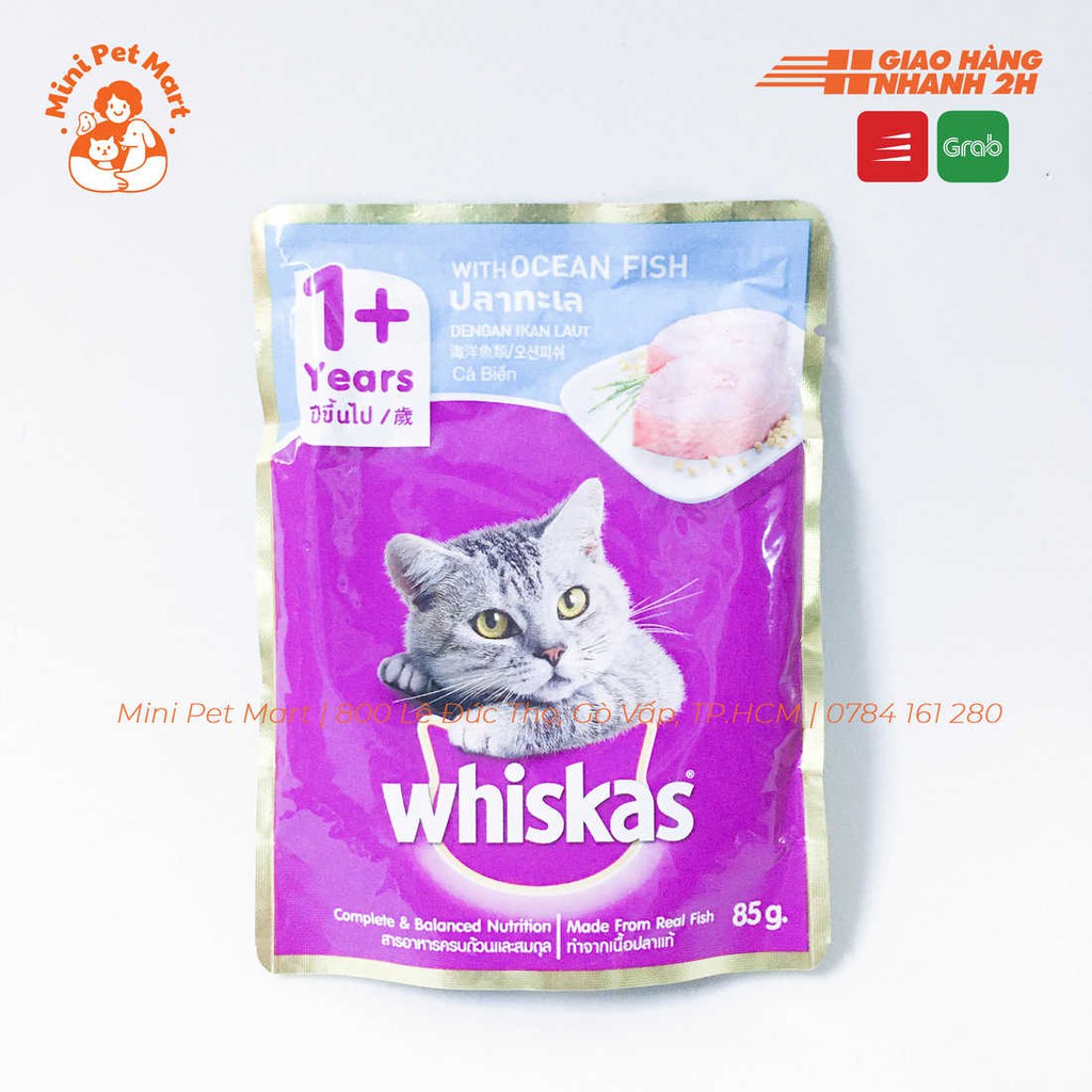 Pate cho mèo WHISKAS 80g