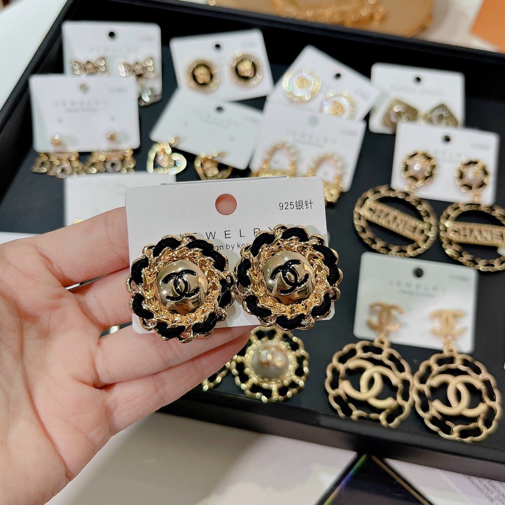 [Sẵn hàng] Bông tai khuyên tai nữ mẫu mới HOT