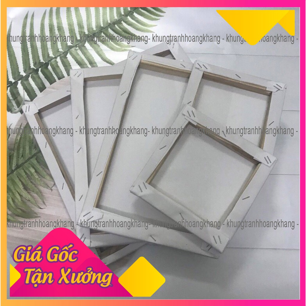 Toan Vẽ Tranh, Khung Vẽ Tranh Sơn Dầu , Màu Nước , Màu Acrylic Vải Canvas Căng Sẵn Nhiều Kích Thước