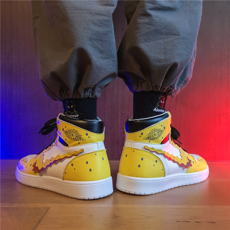 Giày Thể Thao Nam In Hình Bọt Biển Cá Tính | BigBuy360 - bigbuy360.vn