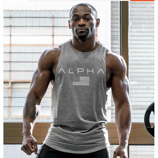 Áo ba lỗ nam tập Gym Dragon & Alpha ( ảnh thật )
