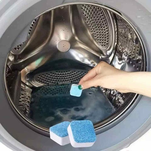 Hộp 12 Viên Tẩy Vệ Sinh Lồng Giặt Chống Mùi Chống Ẩm Mốc Tẩy Cặn Bẩn