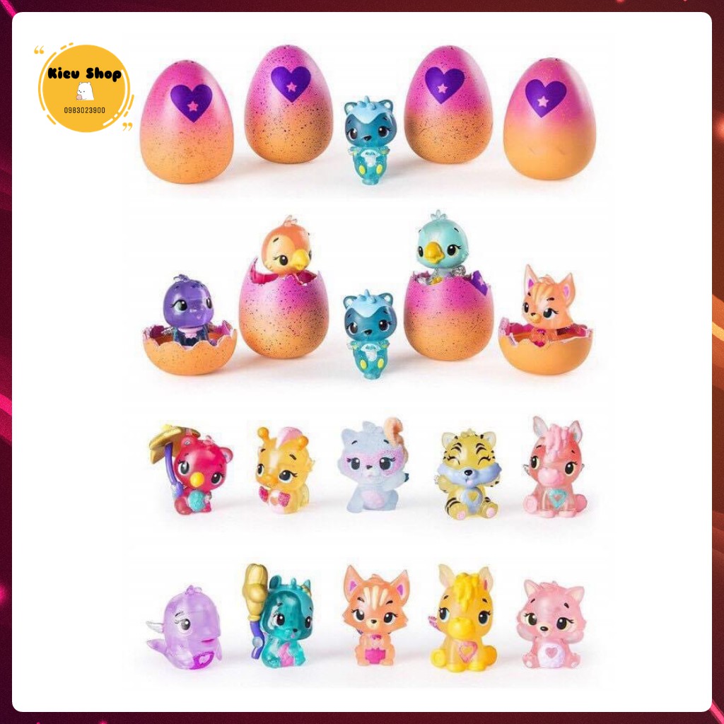 Trứng nở Hatchimals các mùa có thể phát sáng, cho bé thỏa sức sưu tập - Giao ngẫu nhiên