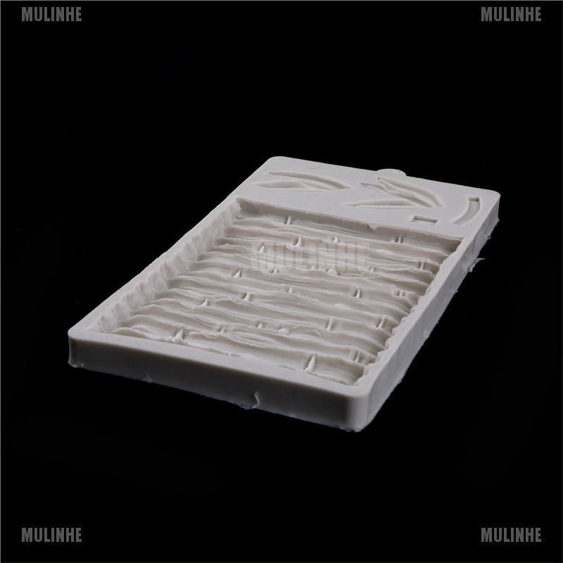 Khuôn Silicone Tạo Hình Làm Bánh Kẹo Hình Cây Tre