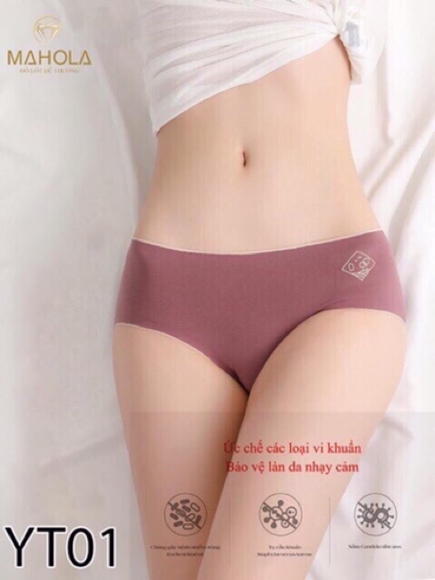 Quần lót cotton O2 không đường may( Hàng loại 1)