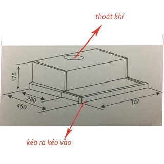 Máy hút mùi Canzy CZ 7002 SYP Tặng ống dẫn